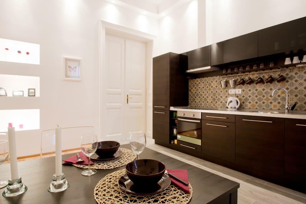 Ferienwohnung Downtown Rising Sun 104 Sq.M Budapest Exterior foto