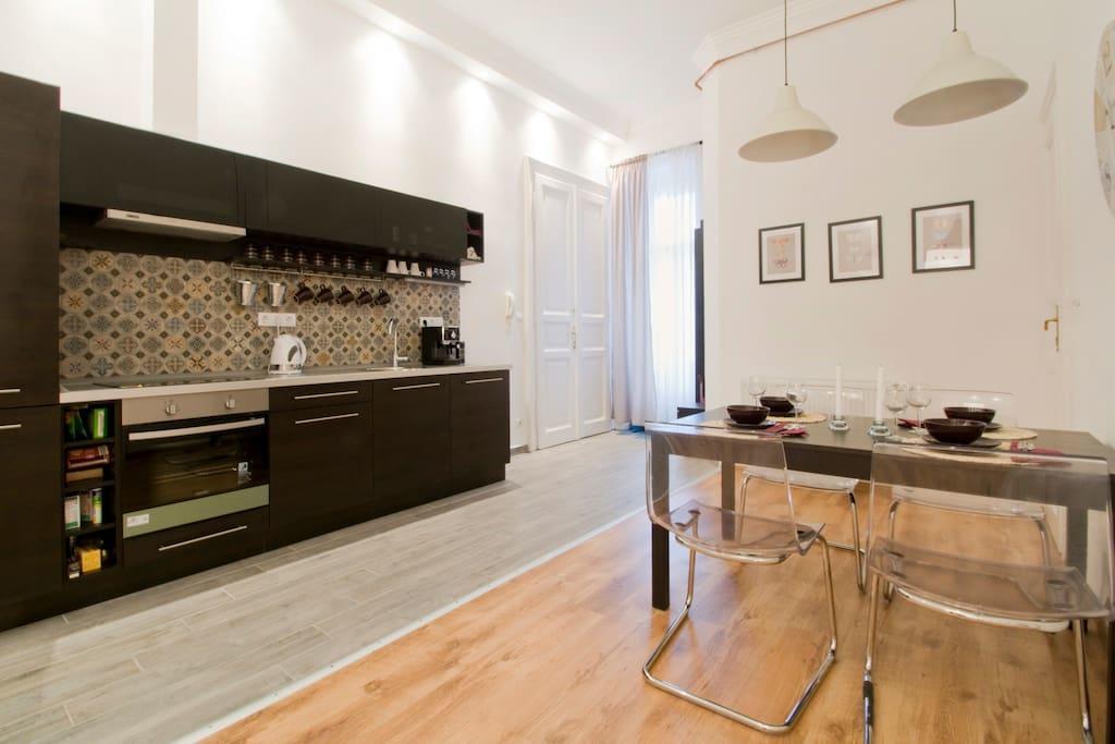 Ferienwohnung Downtown Rising Sun 104 Sq.M Budapest Exterior foto